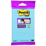 3m 6844lnb post - it rectangle bleu 45 feuilles auto - adh�sif