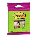 3m ch18 / 0914 post - it carr� vert 70 feuilles auto - adh�sif