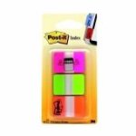 3m post - it index languettes strong, paquet de 3 dans les