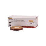 3m ruban transfert d'adh�sif 969 pour atg 12 mm x 33 m transparent
