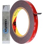 3m vhb ruban adh�sif a double face extra fort, etanche 3m vhb 5952 (12, 7mm x 3m), 3m ruban de montage, ...