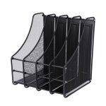 4 fentes en mtal magazine livre fichier support organisateur trieur support vertical bureau maison cole ...