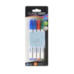 4 feutres effa�ables sp�cial ardoise blanche + microfibre - ulmann