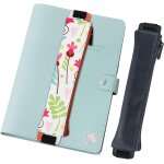 4 pièces etuis a stylos pour carnet de notes, trousses a crayons elastiques en cuir pu avec bande réglable, ... 4 pièces etuis a stylos pour carnet de notes, trousses a crayons elastiques en cuir pu avec bande réglable, ...