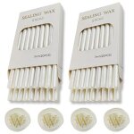 40 pcs mini pistolet a colle bâton de cire d'étanchéité pour tampon, invitations de mariage, cartes (pearl ... 40 pcs mini pistolet a colle bâton de cire d'étanchéité pour tampon, invitations de mariage, cartes (pearl ...
