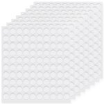 400 pi�ces ruban double face transparent rond points adh�sifs autocollant adh�sif amovible multi - usages ...