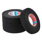 4pcs ruban de c�bles noir, 2 tailles, ruban adh�sif isolant r�sistant a la chaleur rubans, ruban chiffon ...