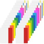 5. 1x4cm 480 pi�ces [12 styles] onglets index collant, onglets adh�sifs index repositionnables, onglets ...