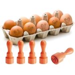 5 styles de tampons texte, mini tampons d'tiquettes en bois, tampons de dessin au design unique pour ...