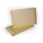 50 enveloppes kraft brun a4 + auto - adh�sives 260x330 mm