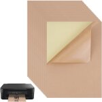 50 feuilles a4 brun kraft etiquette autocollant autocollant collant retour adresse etiquettes impression ... 50 feuilles a4 brun kraft etiquette autocollant autocollant collant retour adresse etiquettes impression ...