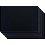 50 pcs auto - adh�sif ableau noir etiquette autocollants 15 * 10 cm, etiquettes rectangulaires noires, ...