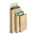 50 pochettes kraft renforc�es d�pliables - 22, 9 x 32, 4 cm
