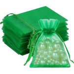 50pcs sacs organza, sachets pochettes cadeau en organza 7 x 9 cm sac a bijoux, sachets pour lavande pour ...