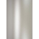 50x papier nacr� argent v�ritable a5 210 x 148 mm 120g majestic real silver papier perl� papier brillant ...