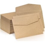 55 pièces enveloppe kraft din c6, enveloppes faire part, mini enveloppe vintage couleur, papier kraft ... 55 pièces enveloppe kraft din c6, enveloppes faire part, mini enveloppe vintage couleur, papier kraft ...