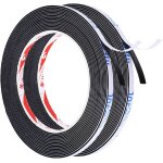5m / 16. 4ft etanchit mousse ruban, 2 rouleaux 5mm large 1mm epais unique face mto dcapage porte ...