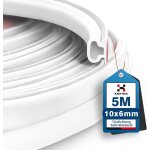5m joint porte fenetre isolation, 10mm(b)x6mm(d) joint de porte dentr�e, caoutchouc autocollante joint ...