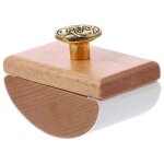 (6. 00x4. 00x3. 00cm - image 1) tampon buvard en bois portable a schage rapide pour tampon absorbant ...