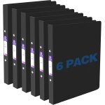 6 pcs classeurs a levier, 24. 7x 35 cm noir grand classeur, dos 25mm avec 2 mécanisme a anneaux, pour ... 6 pcs classeurs a levier, 24. 7x 35 cm noir grand classeur, dos 25mm avec 2 mécanisme a anneaux, pour ...
