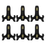 6 pi�ces de support de chevalet de planche d'affichage en bois