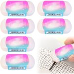 6 piezas gomme blanche pour stylo gel effaable - stylo effaable gomme et ordinaire crayon gomme, gomme ...