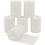 6 rouleaux bande cohsive bandage autoadhsif cohsifs sports bande auto - adhsif elastiques bandage ...