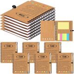 6 sets cadeaux de remerciement pour collgues employs cadeaux d'quipe de travail bloc - notes a spirale ...