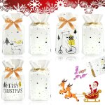 60 pièces sachets en plastique noël, sachet bonbons, sacs a bonbons sac biscuit, noël biscuits sachet ... 60 pièces sachets en plastique noël, sachet bonbons, sacs a bonbons sac biscuit, noël biscuits sachet ...