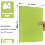 640 / 400 / 240 / 160pages ligne ultra epaisse journal etudiant cahier bureau papeterie a4 / a5 / a6 ...
