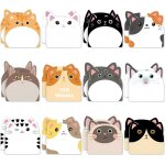 720 feuillets 24 pcs blocs feuillets autocollants, chats notes autocollante, autocollants convient aux ...
