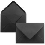 75x enveloppes c6 - couleur: noir - 11, 4 x 16, 2 cm - fermeture: gommée - pour papier a4, a5, a6 et ... 75x enveloppes c6 - couleur: noir - 11, 4 x 16, 2 cm - fermeture: gommée - pour papier a4, a5, a6 et ...