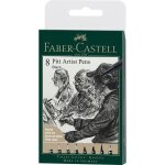 8 feutres - dessin - beaux - arts - noir - faber - castell - pitt artist pen 8 feutres - dessin - beaux - arts - noir - faber - castell - pitt artist pen