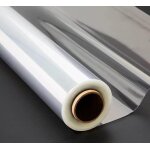 80cm x 30m papier d'emballage transparent rouleau plastique transparent papier cadeau pour fleuriste, ...