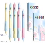 8pcs stylos effaable, 4 bleu 4 noir, 0, 5 mm stylo effacable stylo gel effaables, encre gel effaable, ...