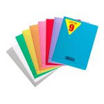 9 cahiers - 24x32(cm) - grands carreaux - 48 pages - couverture en polypro - sans spirale - clairefontaine ... 9 cahiers - 24x32(cm) - grands carreaux - 48 pages - couverture en polypro - sans spirale - clairefontaine ...