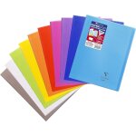 986401c un cahier agraf koverbook - 24x32 cm - 140 pages grands carreaux - papier blanc 90 g - couverture ...