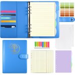 A5 classeur a anneaux, couverture en pu avec motif sun tree of life en relief sur feuille, carnet avec ...