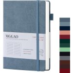 A5 journal lign� 100 gms papier epais lign� avec 188 pages num�rot�es carnet de notes en cuir de qualit� ...