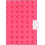 A6 cahier de blocs de construction carnet de notes carnet de voyage silicone preuve de l'eau amovible ...