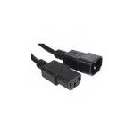 Ac power extension cord monitor / ups black - 7. 50 m