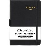 Acadmeic agenda 2025 - 2026 - agenda 2025 - 2026 - page par jour avec onglets mensuels - agenda journalier ...