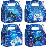 Accessoires fte jeux vido - lot de 12 botes a drages sur le thme des jeux vido sachets a bonbons ...