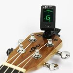Accordeur numérique chromatique a clip, pour guitare electrique acoustique, basse, violon, ukulele Accordeur numérique chromatique a clip, pour guitare electrique acoustique, basse, violon, ukulele