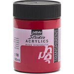 Acrylique fine studio acrylics - peinture acrylique rouge - carmin naphtol - 500 ml Acrylique fine studio acrylics - peinture acrylique rouge - carmin naphtol - 500 ml