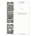 Actes s�miotiques n 79 - 80, 1986 - les logiques de l'exc�s et de l'insuffisance