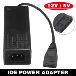 Adaptateur d'alimentation pour disque dur 12v / 5v 2a, haute qualit, durable, port parallle usb vers ...