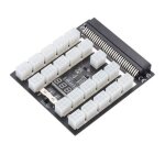 Adaptateur d'alimentation pci - e 21x6 broches 12v, carte de d�rivation pour serveur hp 1800w psu serveur ...
