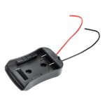 Adaptateur de batterie li - ion 12awg pour dewalt, 14. 4v 18v 20v, connecteurs dcb140 dcb180 dcb182 dcb184 ...