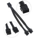 Adaptateur de carte graphique pci express 20cm, câbles d'alimentation 8 broches vers double pcie 8 broches ... Adaptateur de carte graphique pci express 20cm, câbles d'alimentation 8 broches vers double pcie 8 broches ...